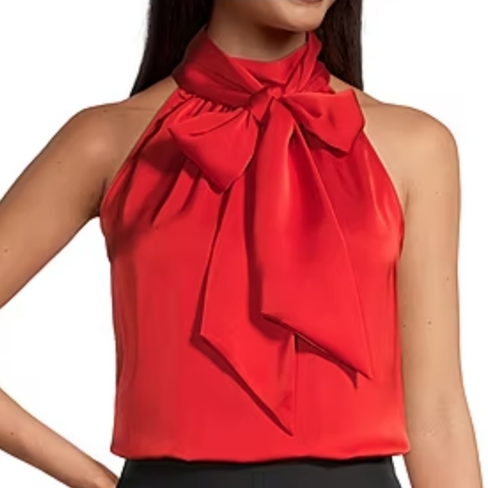 Worthington Sleeveless Halter Neck Top